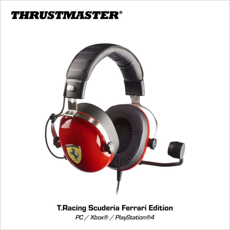 Jual Thrustmaster T Racing Scuderia Ferrari Edition Gaming Headset