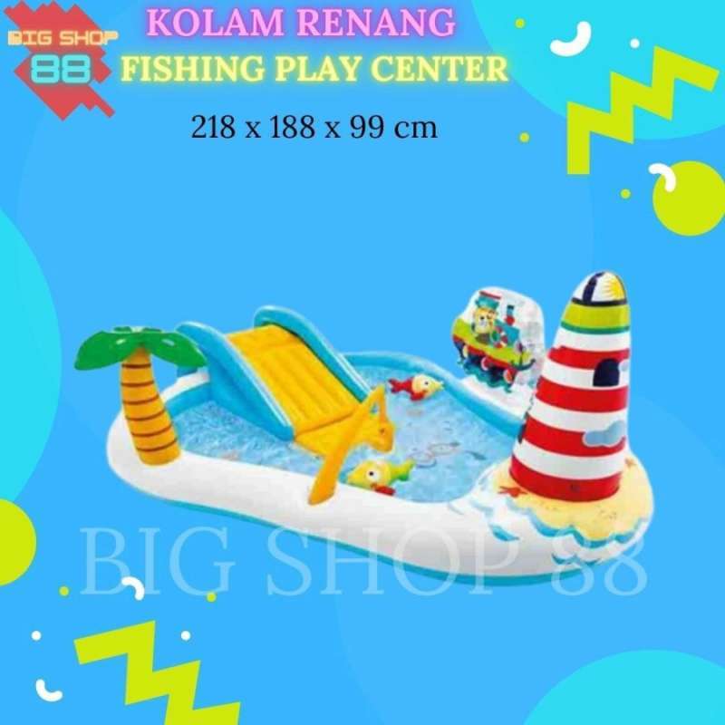 Promo Intex Fishing Pool Kolam Renang Anak Diskon 6% Di Seller