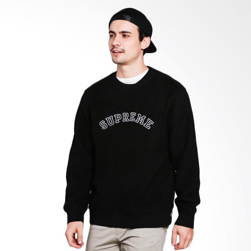 Supreme deep pile crewneck store
