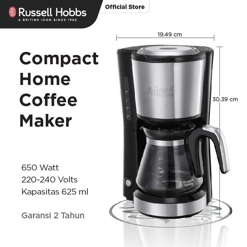 Promo Russell Hobbs Compact Coffee 