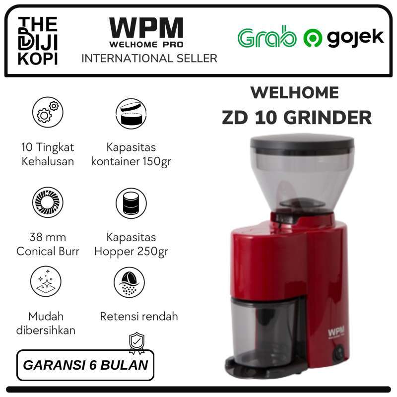 Promo Welhome GRINDER KOPI ELECTRIC PENGGILING KOPI WELHOME ZD 10
