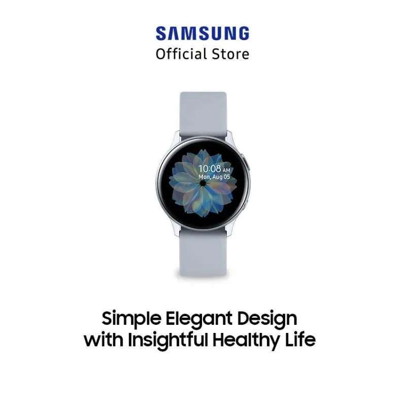 Promo Samsung Galaxy Watch Active 2 Aluminium Smartwatch [44 mm] - Cloud  Silver di Seller Croft Mobile - Kota Jakarta Selatan, DKI Jakarta | Blibli