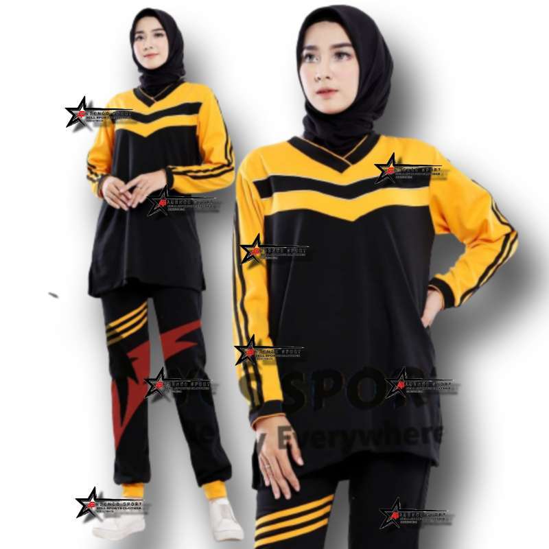 Setelan Baju Senam Muslimah Setelan Baju Olahraga Wanita Terbaru Agustus 2021 Harga Murah Kualitas Terjamin Blibli