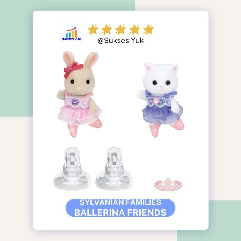 Sylvanian families ballerina friends outlet