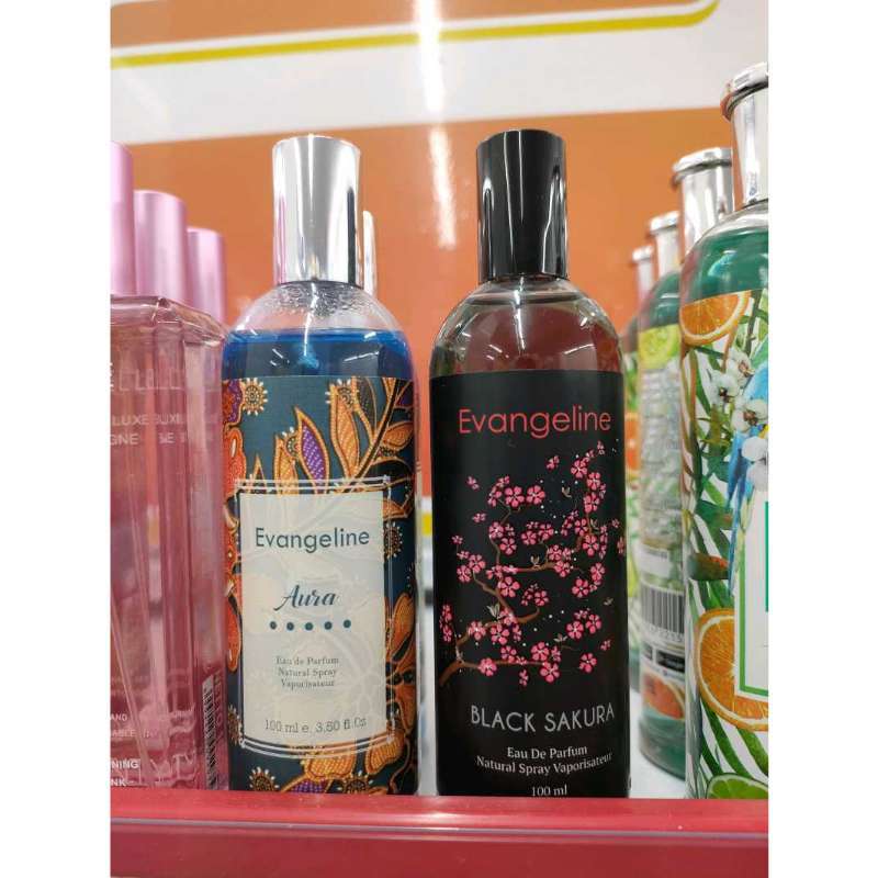 Jual Evangeline Black Sakura Perfume 100 mL Aura di Seller