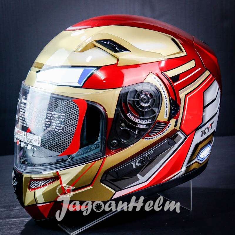 Helm Kyt Iron Man Full Face Motorcycle Helmet Hjc Iron Man Helm