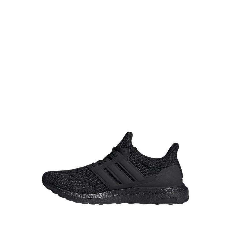 Ultra boost core black/active hot sale red men's running shoe