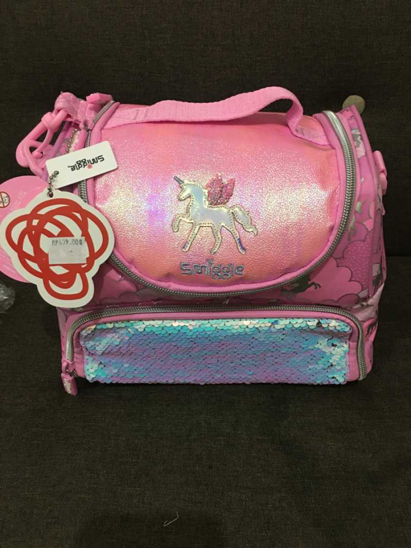 Smiggle Bag Lunch Box Double Strap 