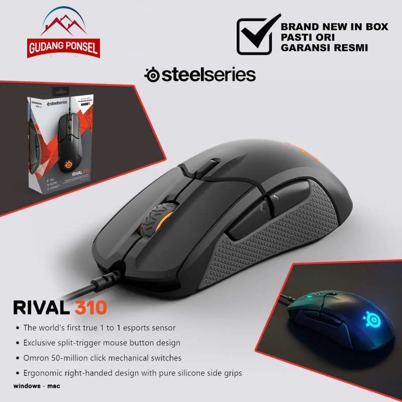 Jual SteelSeries Rival 310 - Ergonomic 