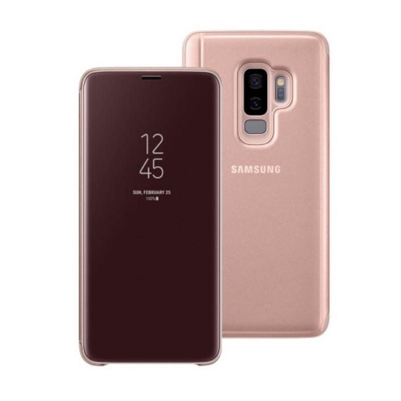 Jual Samsung Clear View Original Flip Cover Casing For Samsung Galaxy S9 Plus Gold Online September 2020 Blibli Com