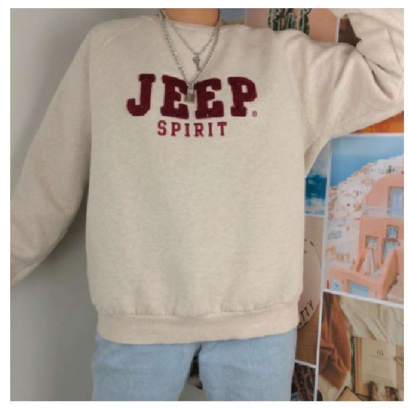 JEEP SPIRIT SWEATER CREWNECK OBLONG 