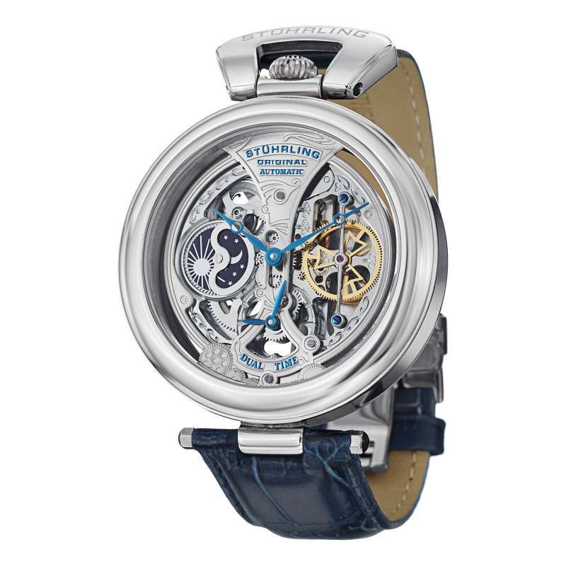 Stuhrling Original Emperor Grandeur 127A 3315C2 Jam Tangan Pria Automatic Analog