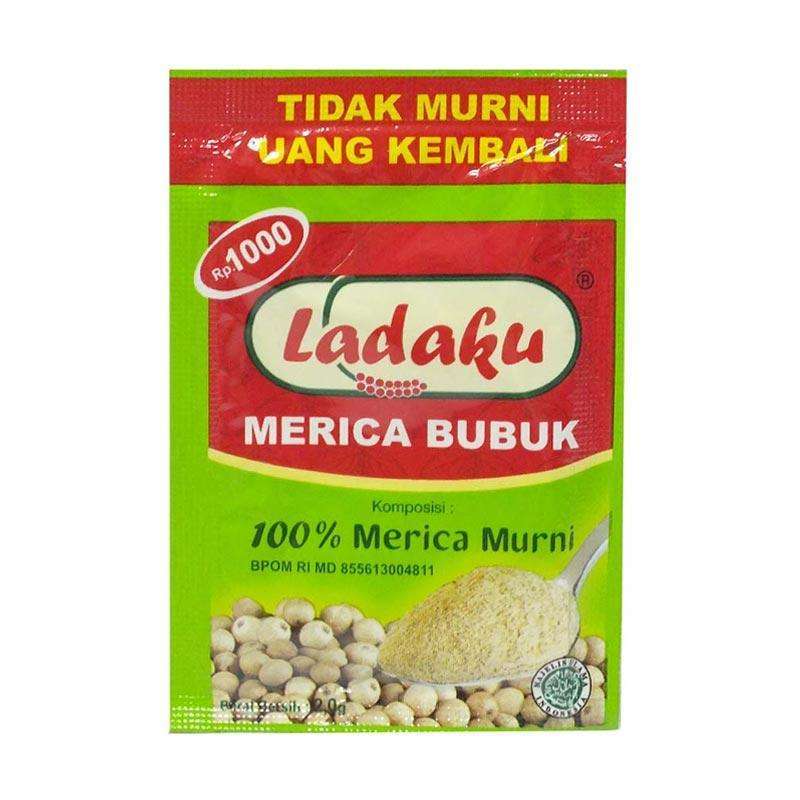 LADAKU Merica Bubuk 挽き胡椒 - 500袋 白胡椒粉🇮🇩 印尼Ladaku Merica Bubuk Botol 30g / 100g | 蝦皮購物