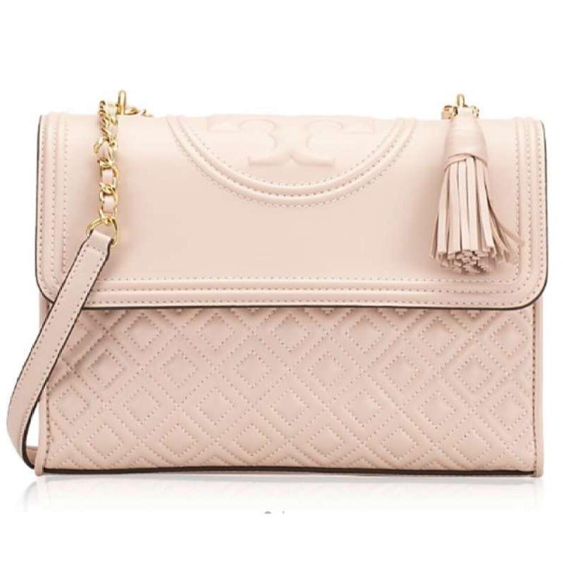 Tory burch fleming shell pink top
