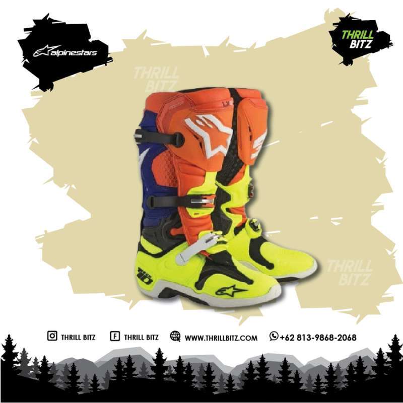 Harga alpinestar tech 10 clearance