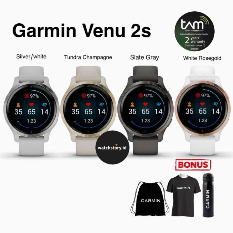 Jual Garmin Venu 2 S Spesifikasi Original Murah Diskon Harga