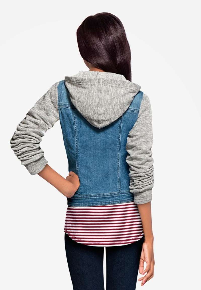 Justice Girls 2fer denim jacket - Jaket 