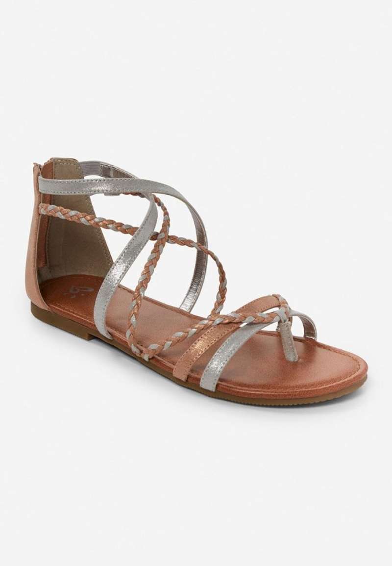 Jual Justice Girls Braided Gladiator Sandals - Sandal Anak Perempuan di  Seller Justice - Cileungsi, Kab. Bogor | Blibli