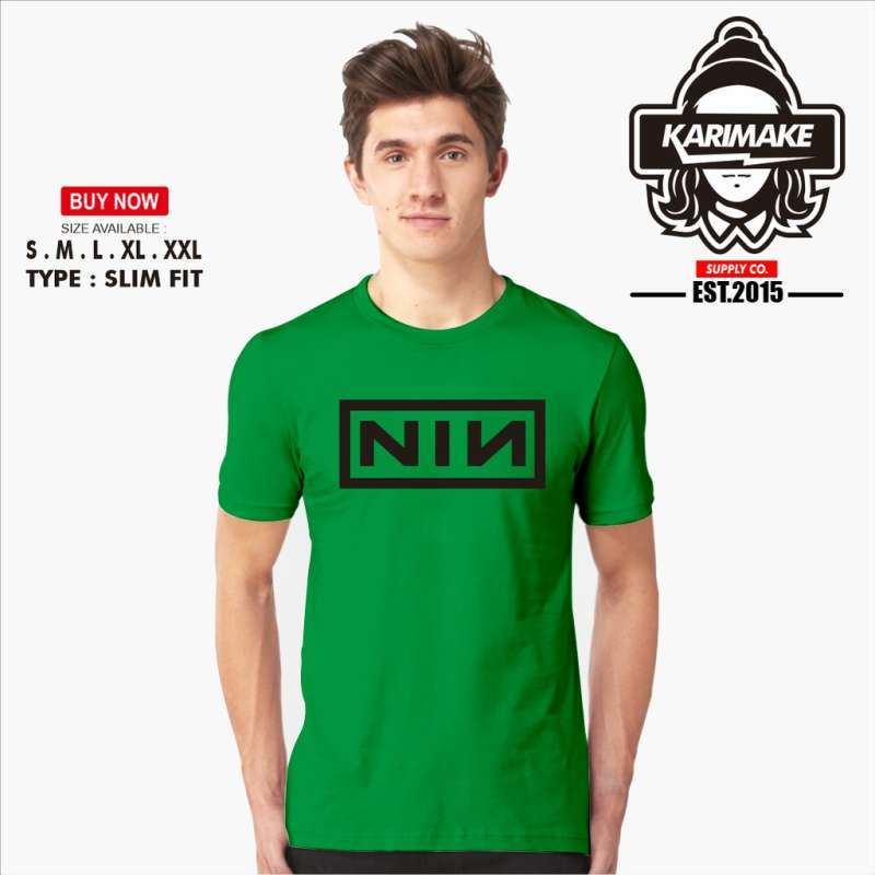 Promo Kaos Baju Band NIN Nine Inch 