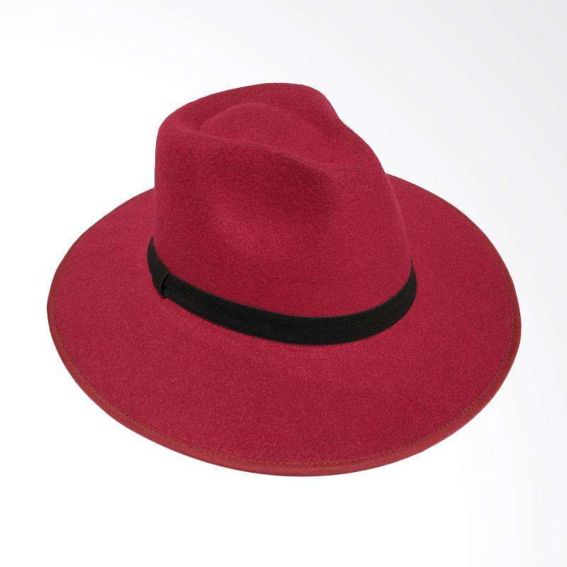 Promo Fedora Panama Wide Brim Hat 