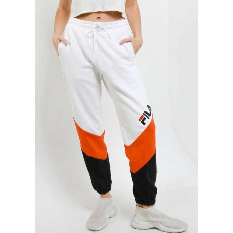 Jual FILA Room Collection Long Pants Cobia White M di Seller