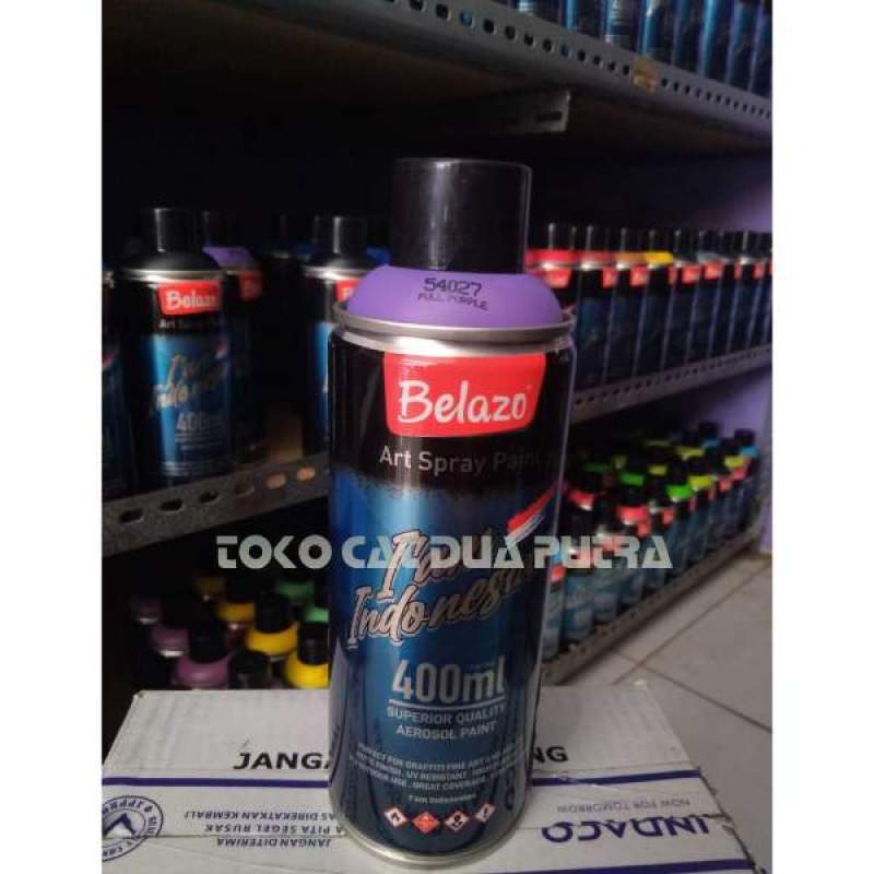 Jual Belazo Art Spray Paint 54027 Full Purple Di Seller Toko Cat
