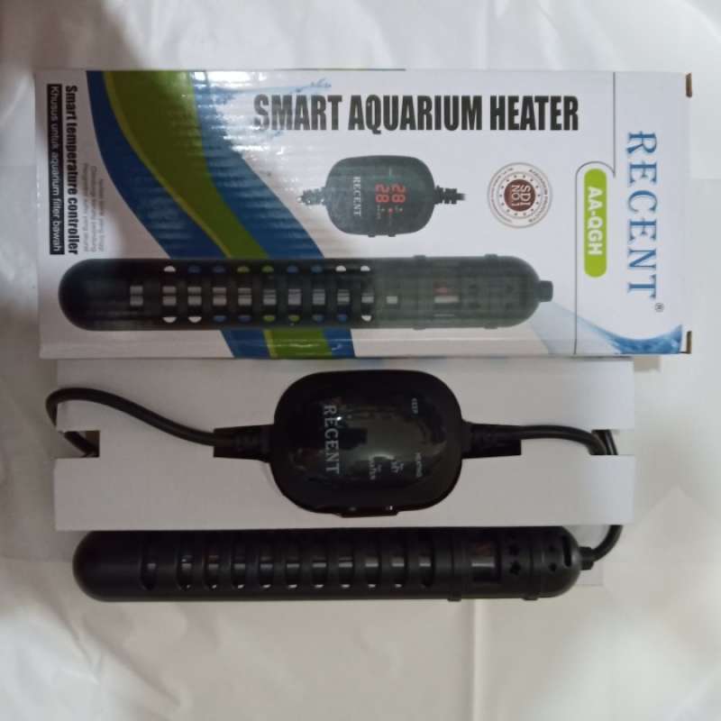 Jual aquarium kolam ikan SMART heater RECENT QGH auto 1000 watt di
