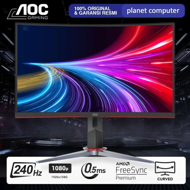 Monitor LED AOC C27G2Z 27 Curved VA 