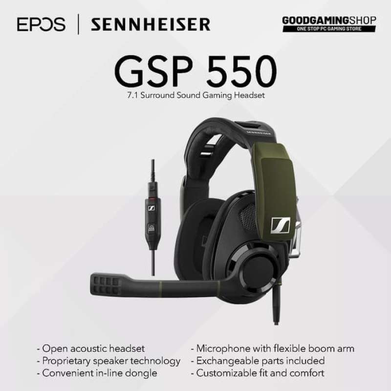Jual Epos Sennheiser GSP 550 Gaming Headset di Seller GOOD