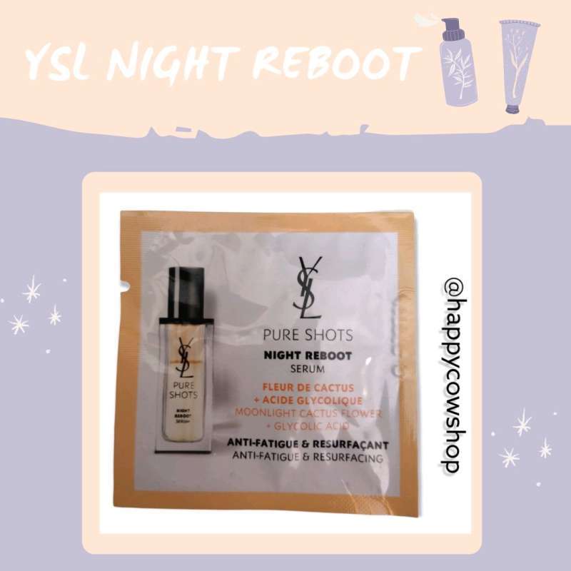 ysl night reboot serum