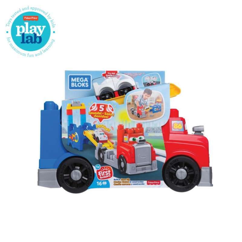 Mega bloks build & race rig on sale