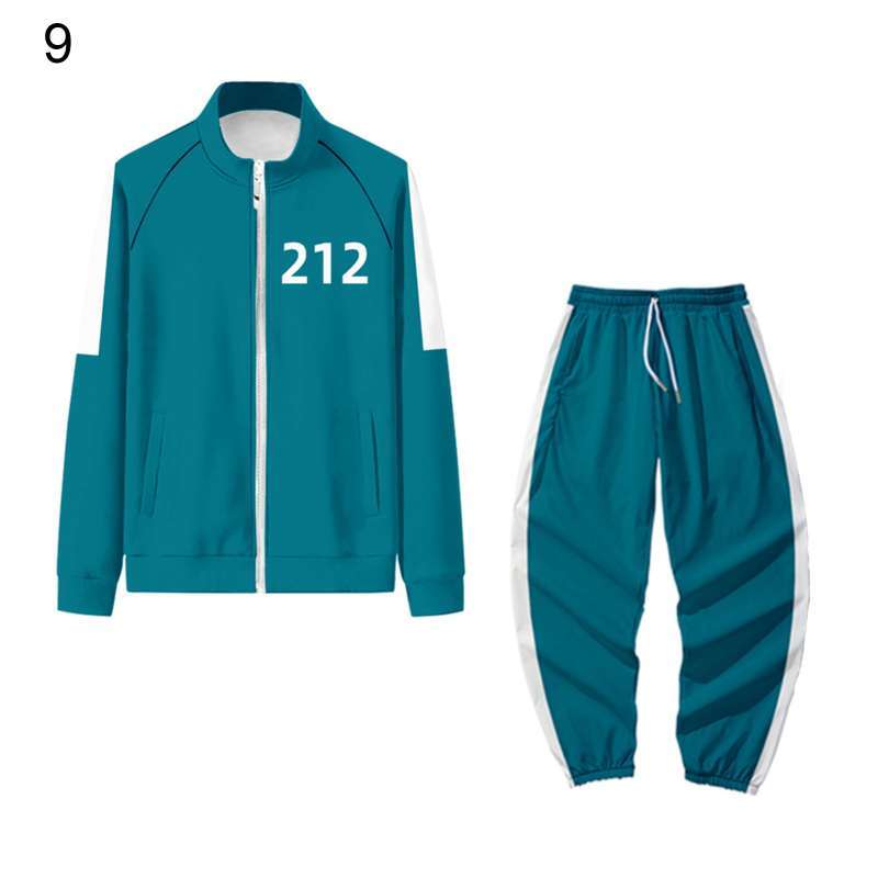 Bluelans 1 Set Strong Zipper Sport Suit 