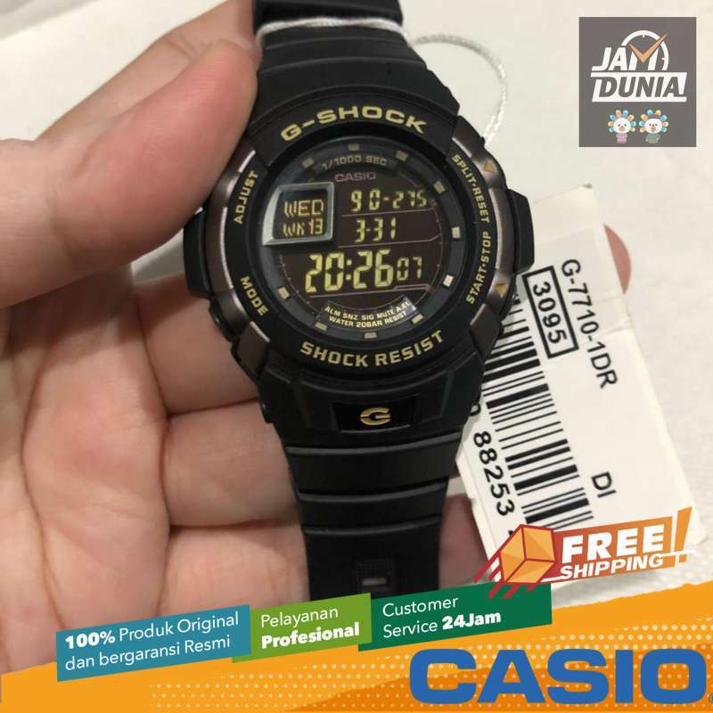 Promo CASIO ORIGINAL - CASIO G-SHOCK G-7710-1 - JAM TANGAN PRIA JAM PRIA -  RUBBER G SHOCK GSHOCK CASIO G 7710 1 7710 G7710 di Seller JAMDUNIA Official  Store - Kota Tangerang Selatan, Banten | Blibli