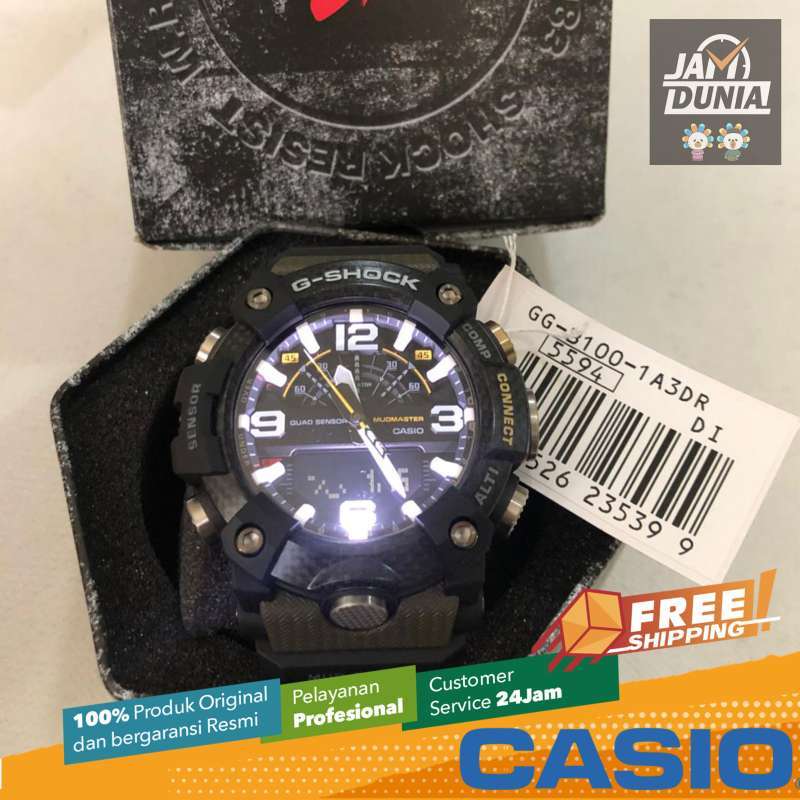 Promo CASIO ORIGINAL - CASIO G-SHOCK MUDMASTER GG-B100-1A3DR - JAM TANGAN  PRIA JAM PRIA - RUBBER G SHOCK GSHOCK CASIO GG-B100-1A GG B100 1A B 100  GGB100 di Seller JAMDUNIA Official Store -