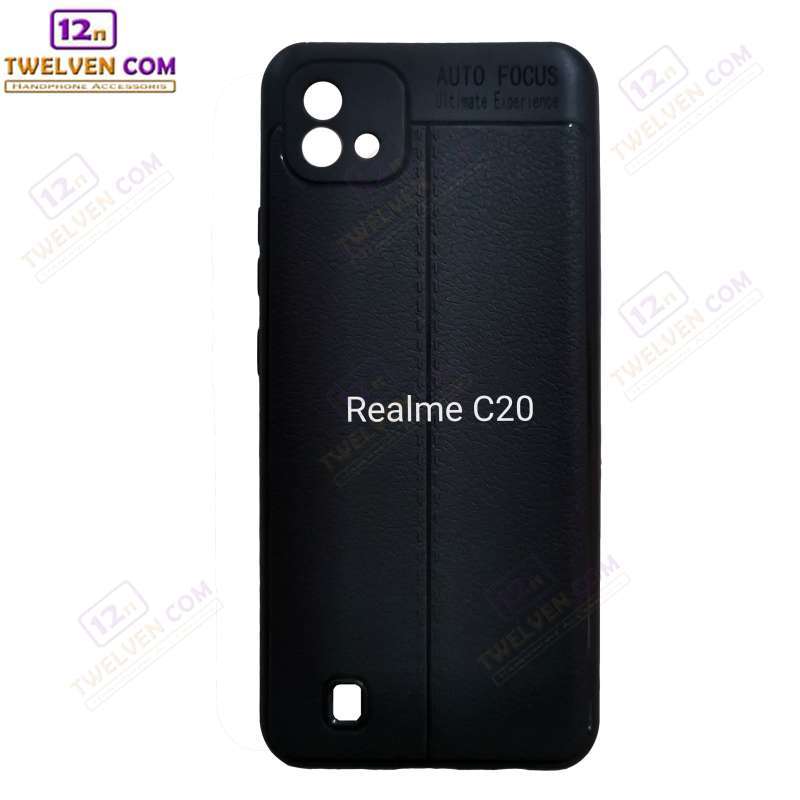 Case Auto Focus Softcase Casing for Realme C20 Hitam