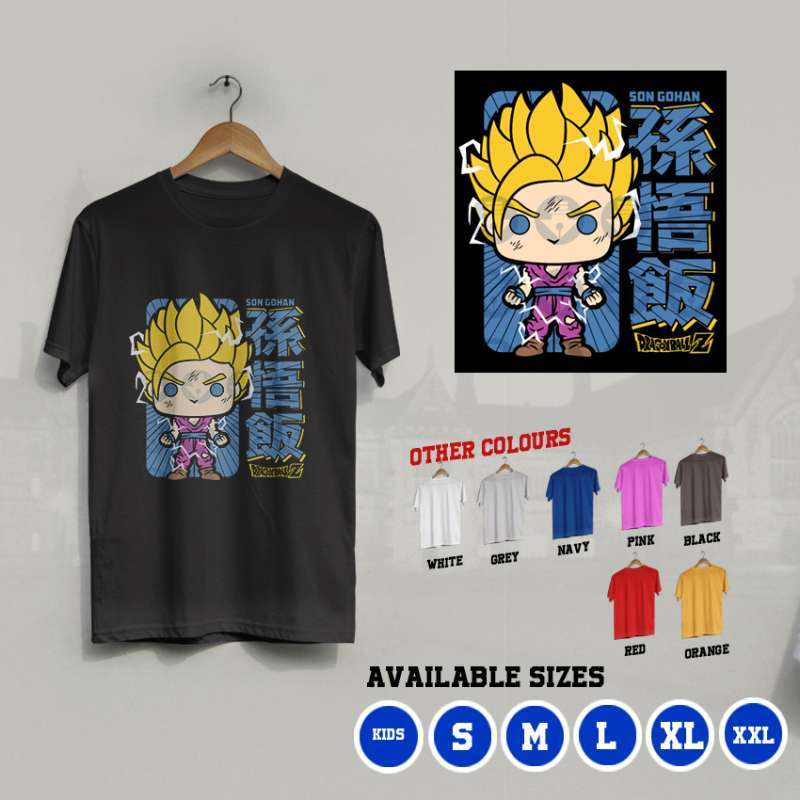 Jual Gults K/338 Kaos Son Goku Dragon 