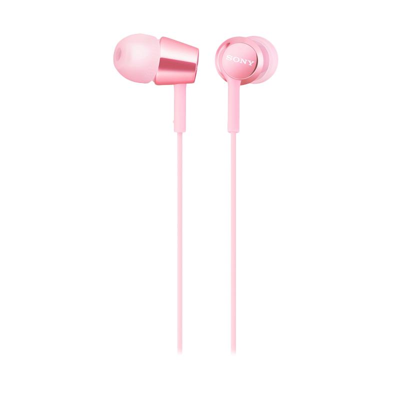 sony original mdr ex155ap in ear headphones with mic headset