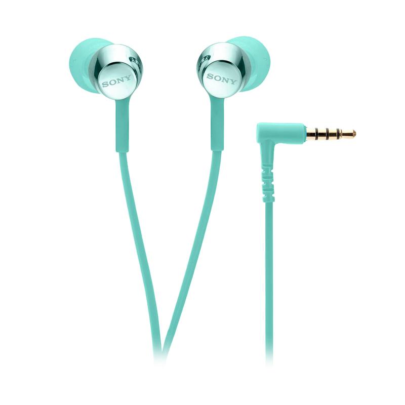 sony original mdr ex155ap in ear headphones with mic headset