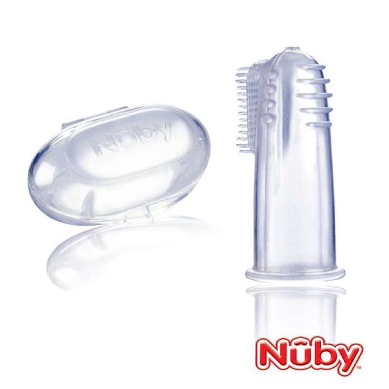 Nuby top finger toothbrush
