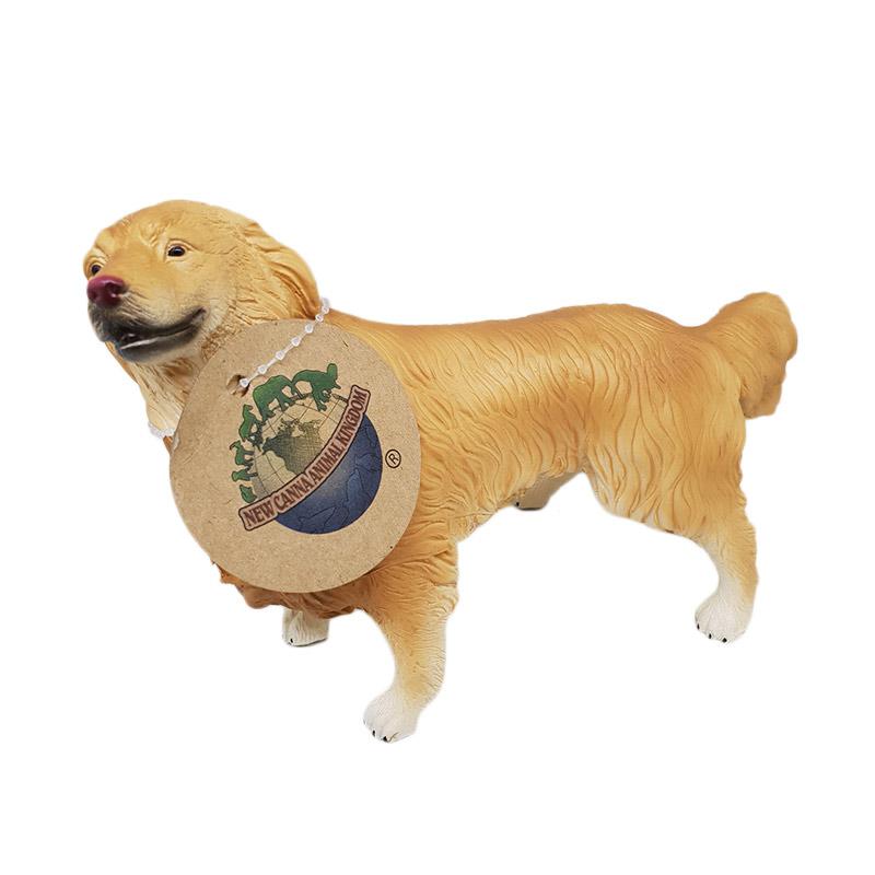 Jual New Canna Animal Kingdom Golden Retriever Action Figure
