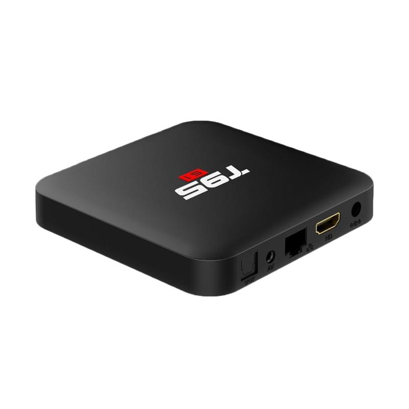 Android TV Box T95/ S1/ Smart Box with 1/ Go RAM 8/ Go ROM Android Quad Core Amlogic s905/ W Cortex-A53/ Processor 7.1/ HDMI 2.0/ h.265/ 2.4/ GHz WiFi Ethernet 100/ m