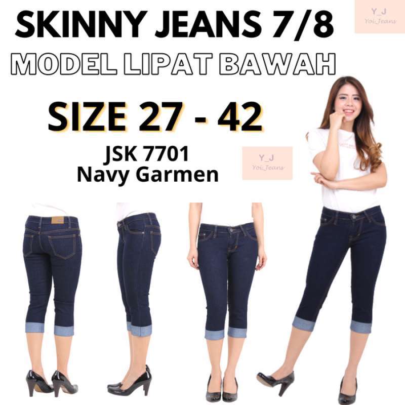 8 Skinny Jeans Lipat Jumbo pants 