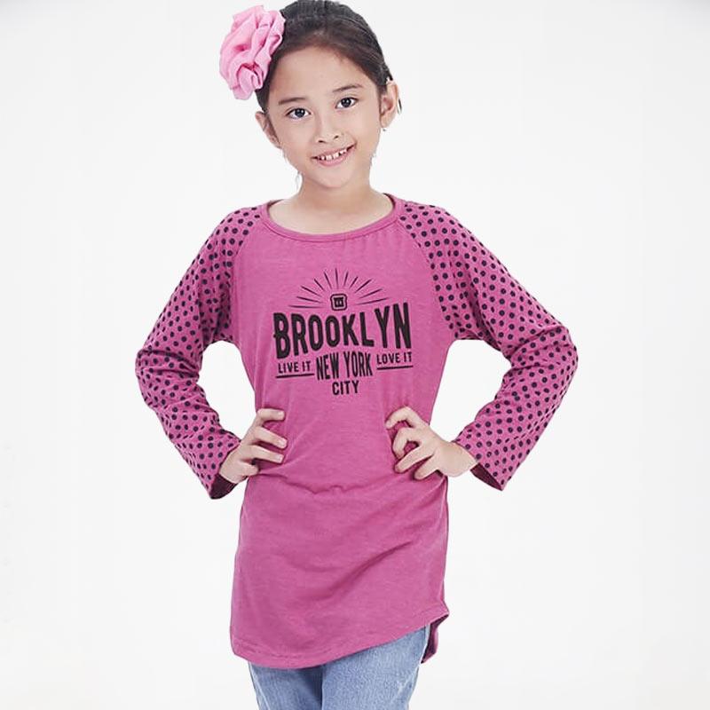 Jual Toddler Tdlr T 0830 T Shirt Lengan Panjang Anak Perempuan Pink Terbaru November 2021 Harga Murah Kualitas Terjamin Blibli