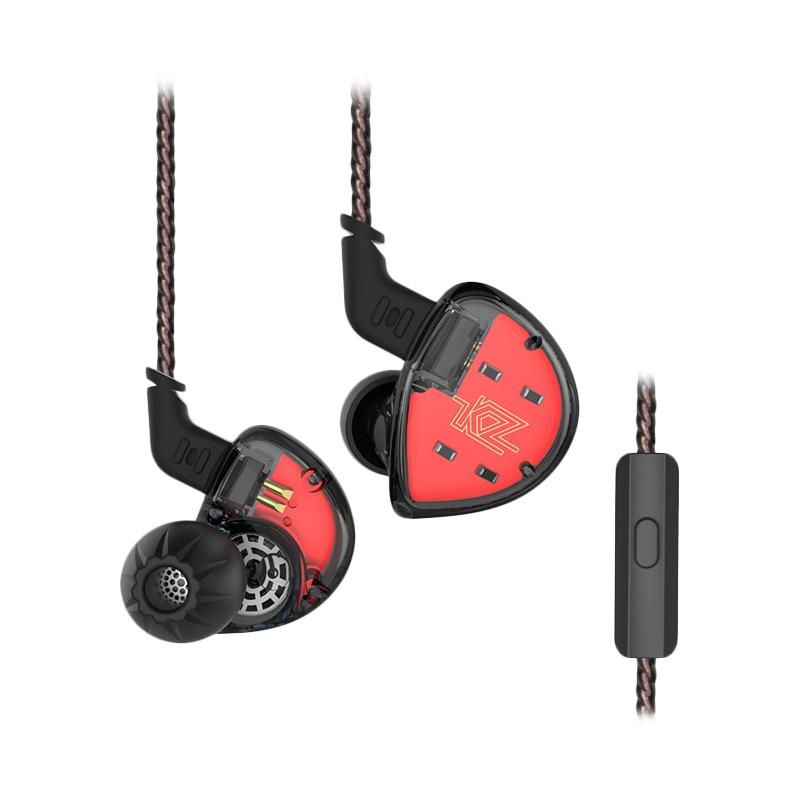 KZ ES4 HiFi Hybrid In-ear Earphone Wired Earbuds with Mic - Main Image