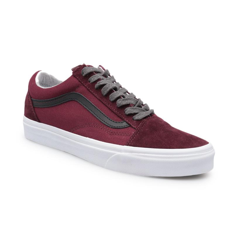 Jual Vans UA Old Skool Jersey Lace Port Royale Sepatu Pria