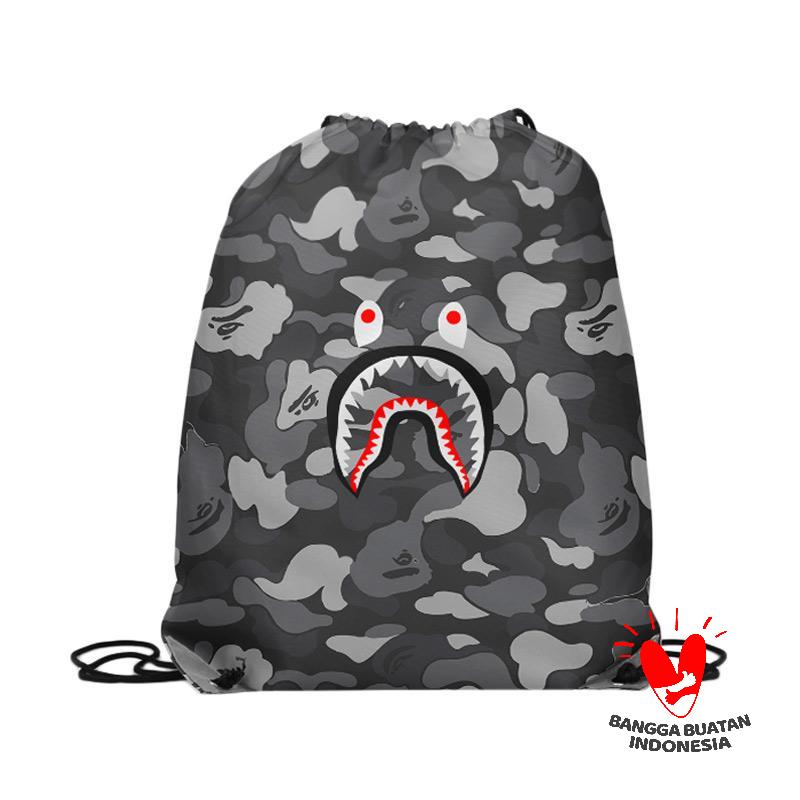 bape string bag