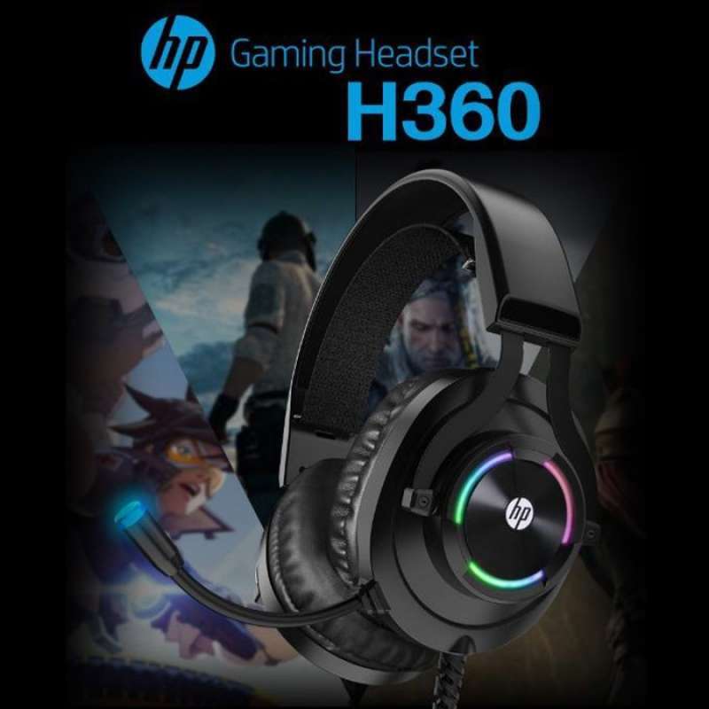 Promo Headset Gaming / Gaming Headphone HP H360GS - USB RGB Gaming Headset  di Seller METALIC - Kab. Bekasi, Jawa Barat | Blibli
