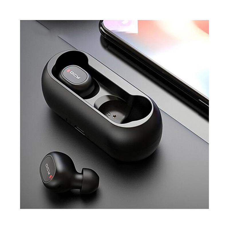 qcy t1c sport bluetooth earphone black