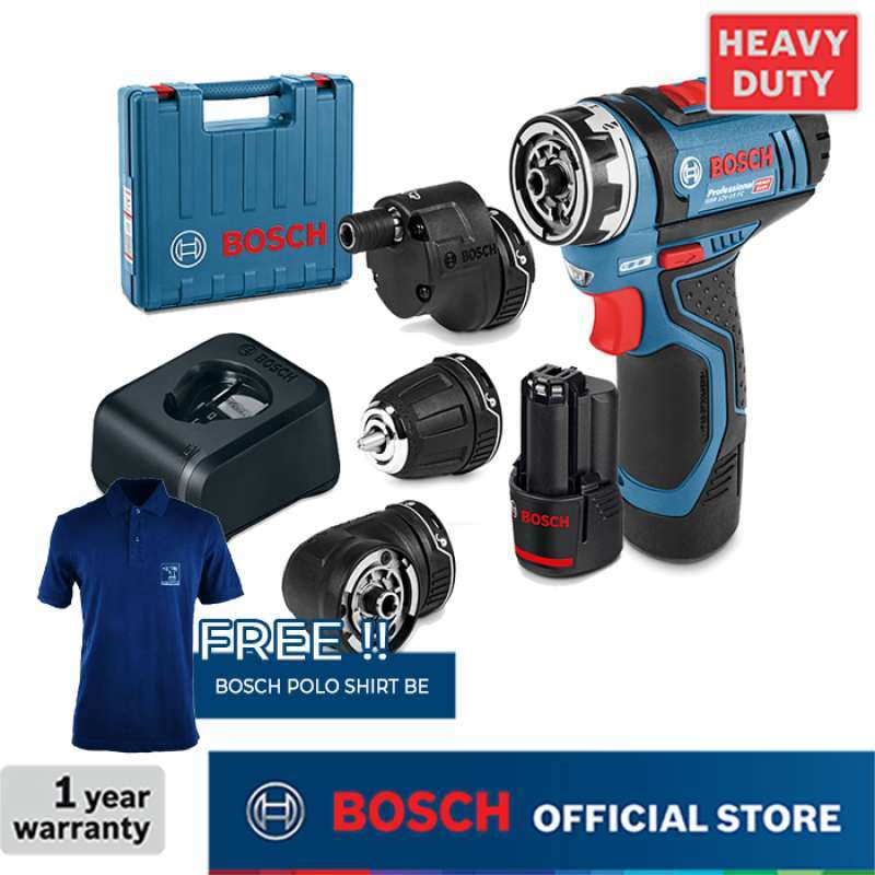 Screwdriver Drill Bosch Bosch Cordless Drill Driver Bor Obeng