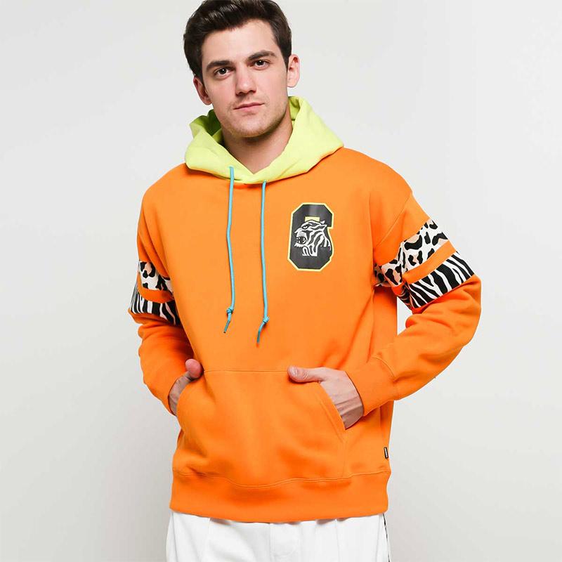 orange converse hoodie
